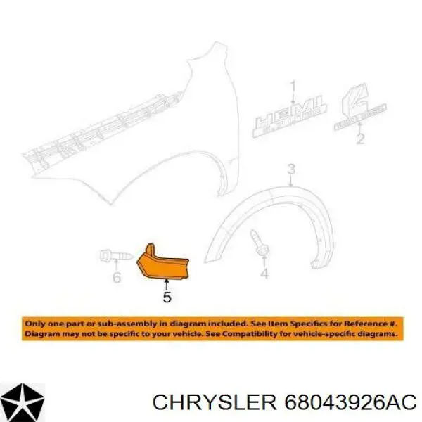 Купить 68043926AC Chrysler 