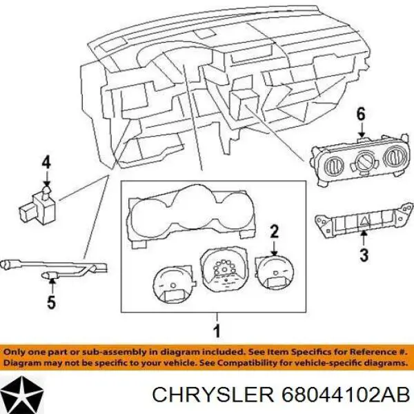 68044102AB Chrysler 