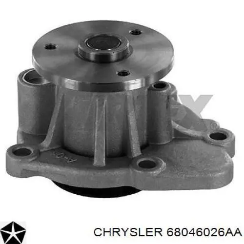 Помпа охлаждения Chrysler 68046026AA цена, от 33.50 USD