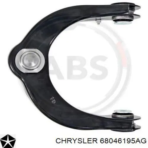 68046195AG Chrysler braço oscilante superior esquerdo de suspensão dianteira