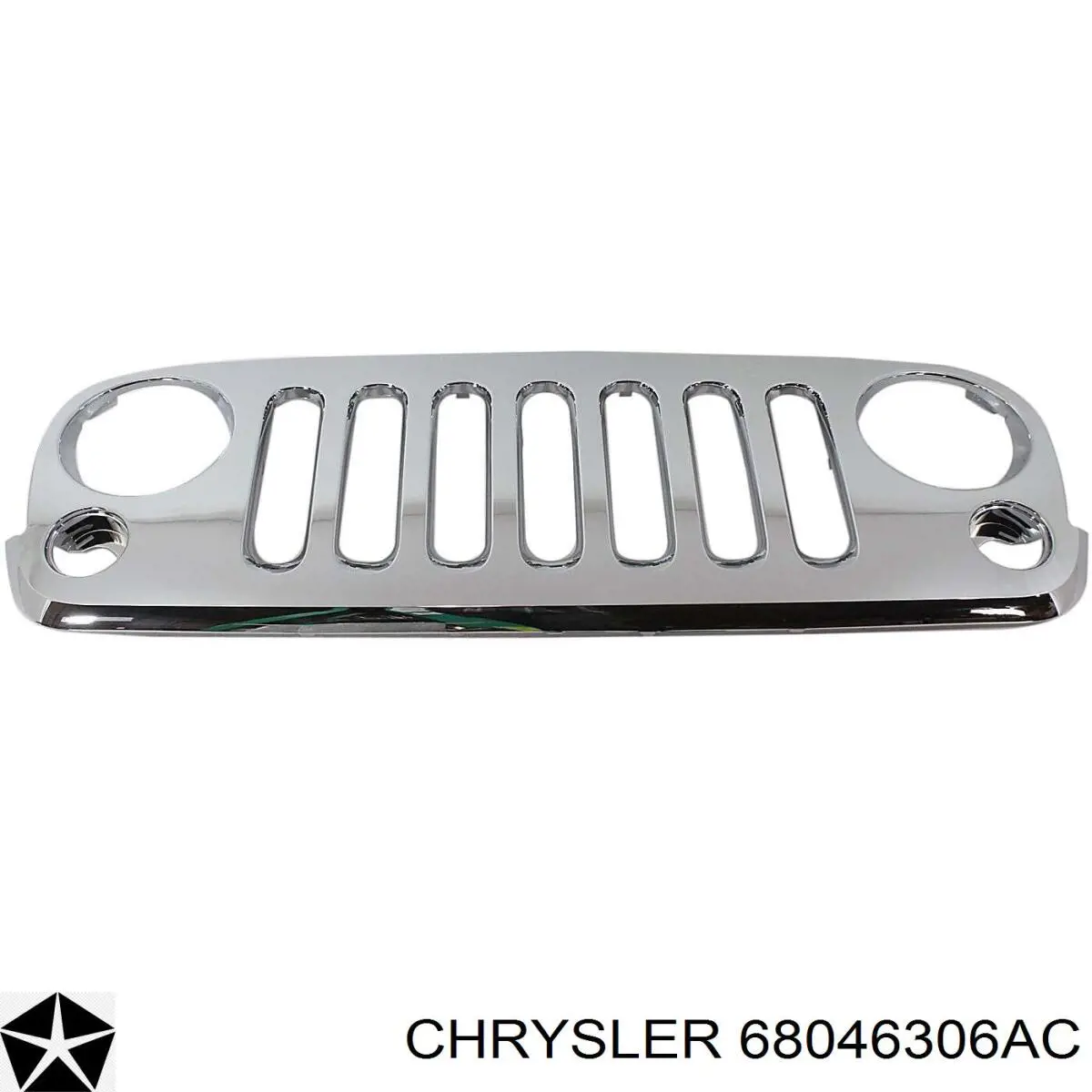 Облицовка радиатора Chrysler 68046306AC цена, от 86.03 USD