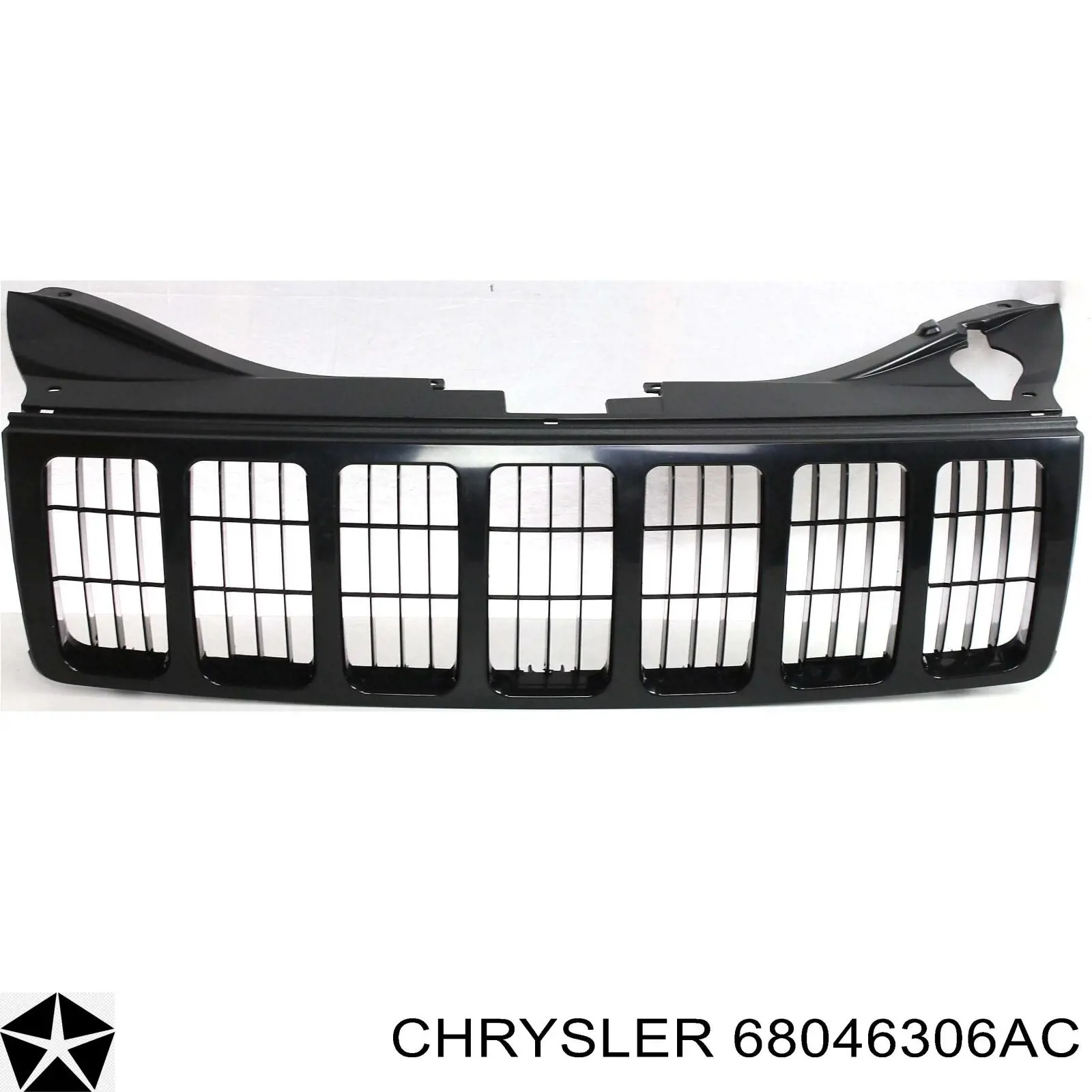 Купить 68046306AC Chrysler Решетка радиатора