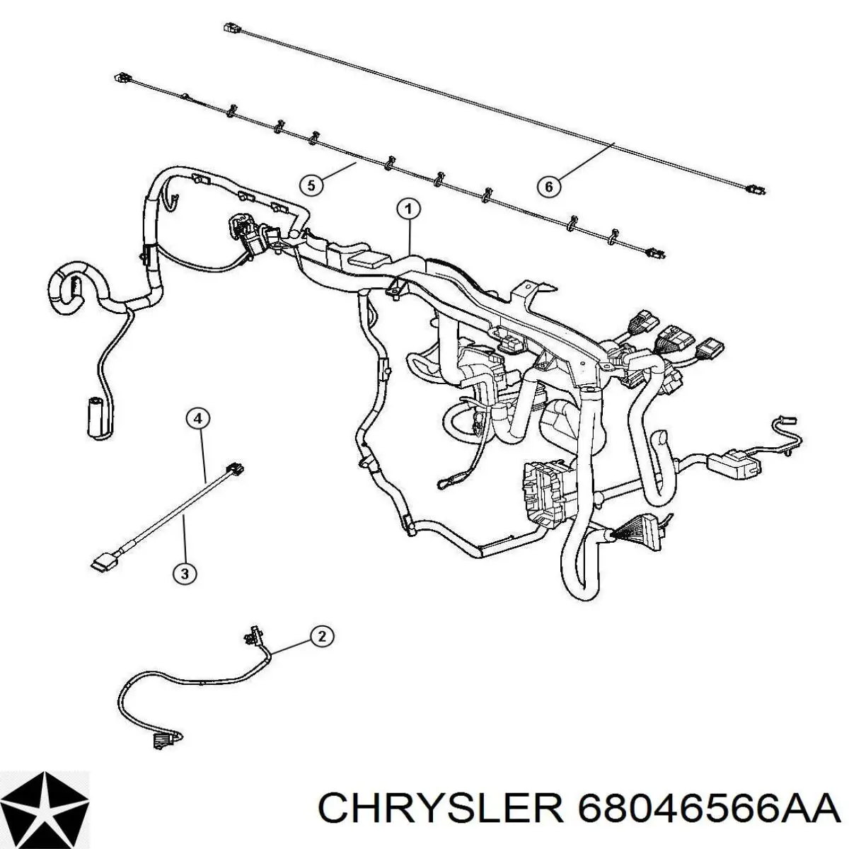 68046566AA Chrysler 