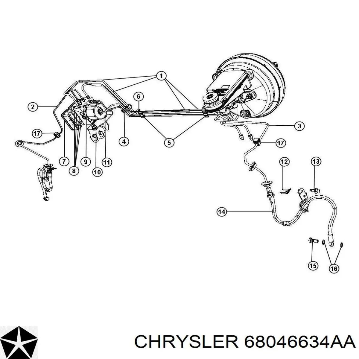 68046634AA Chrysler 