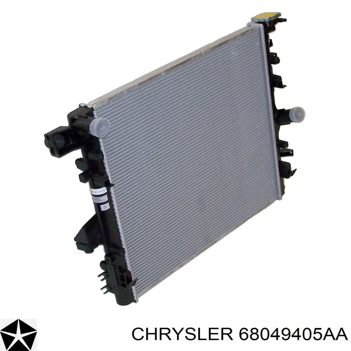 Радиатор охлаждения двигателя Chrysler 68049405AA цена, от 129.81 USD