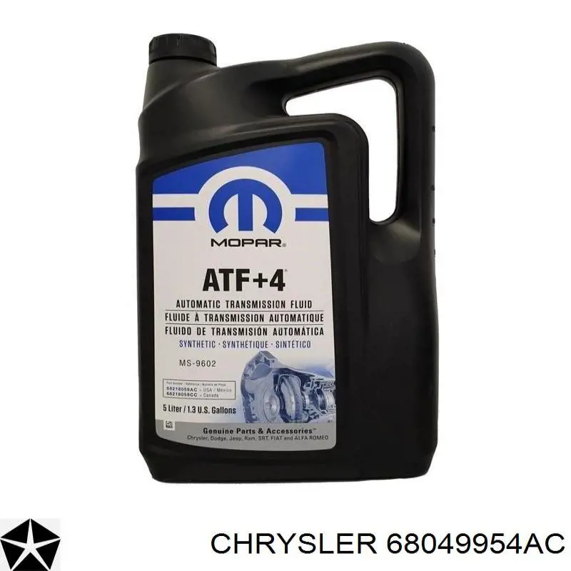 Масло трансмиссионное Chrysler 68049954AC цена, от 138.16 USD