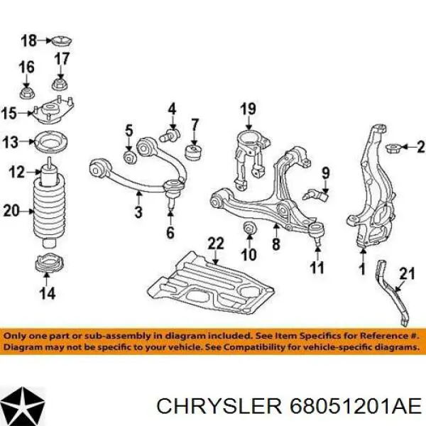 68051201AE Chrysler 