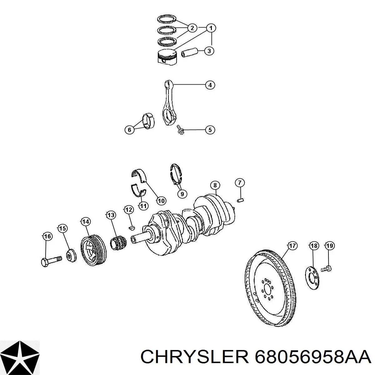  68056958AA Chrysler