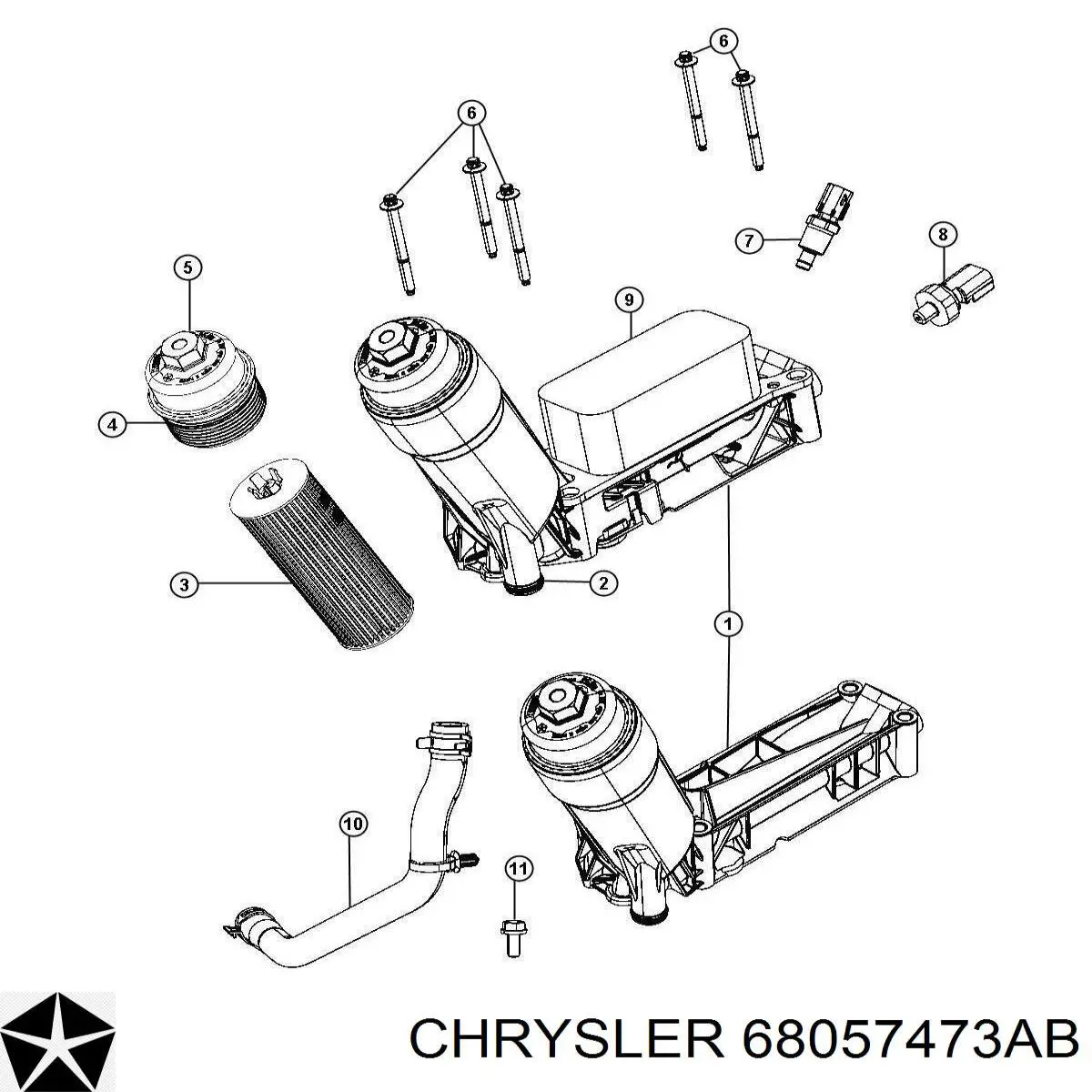 K68057473AD Fiat/Alfa/Lancia 