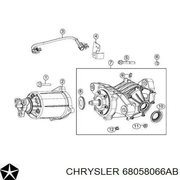 68058066AB Chrysler 