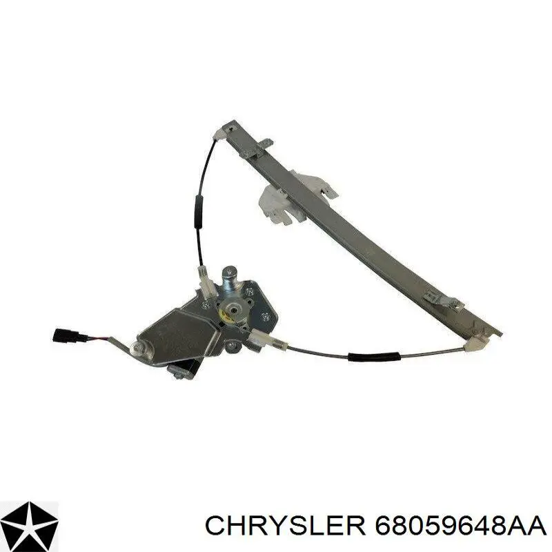 Купить 55360374AG Chrysler Стекло двери передней правой
