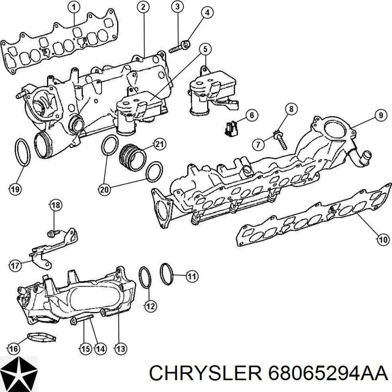  K68023872AA Fiat/Alfa/Lancia