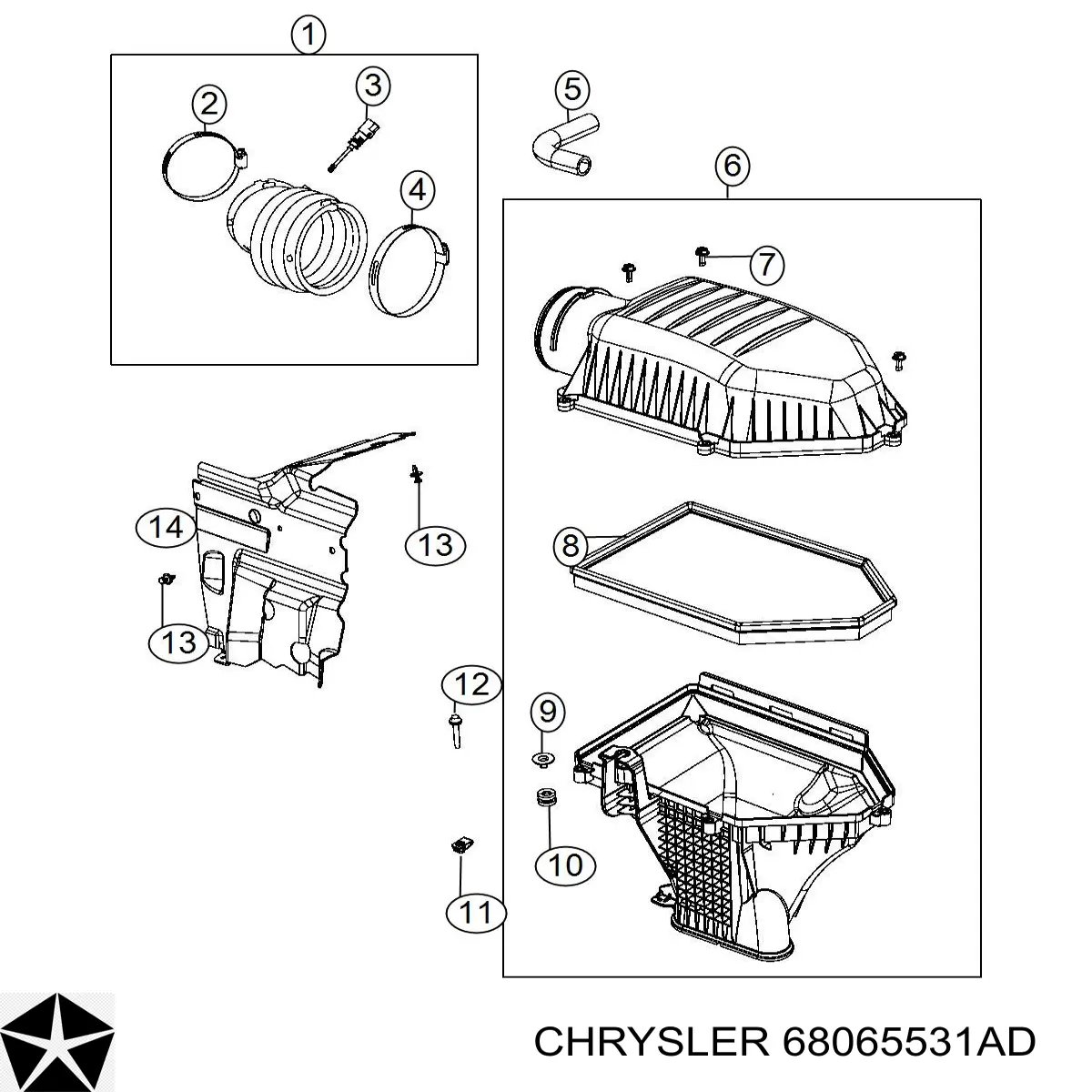 68065531AD Chrysler 