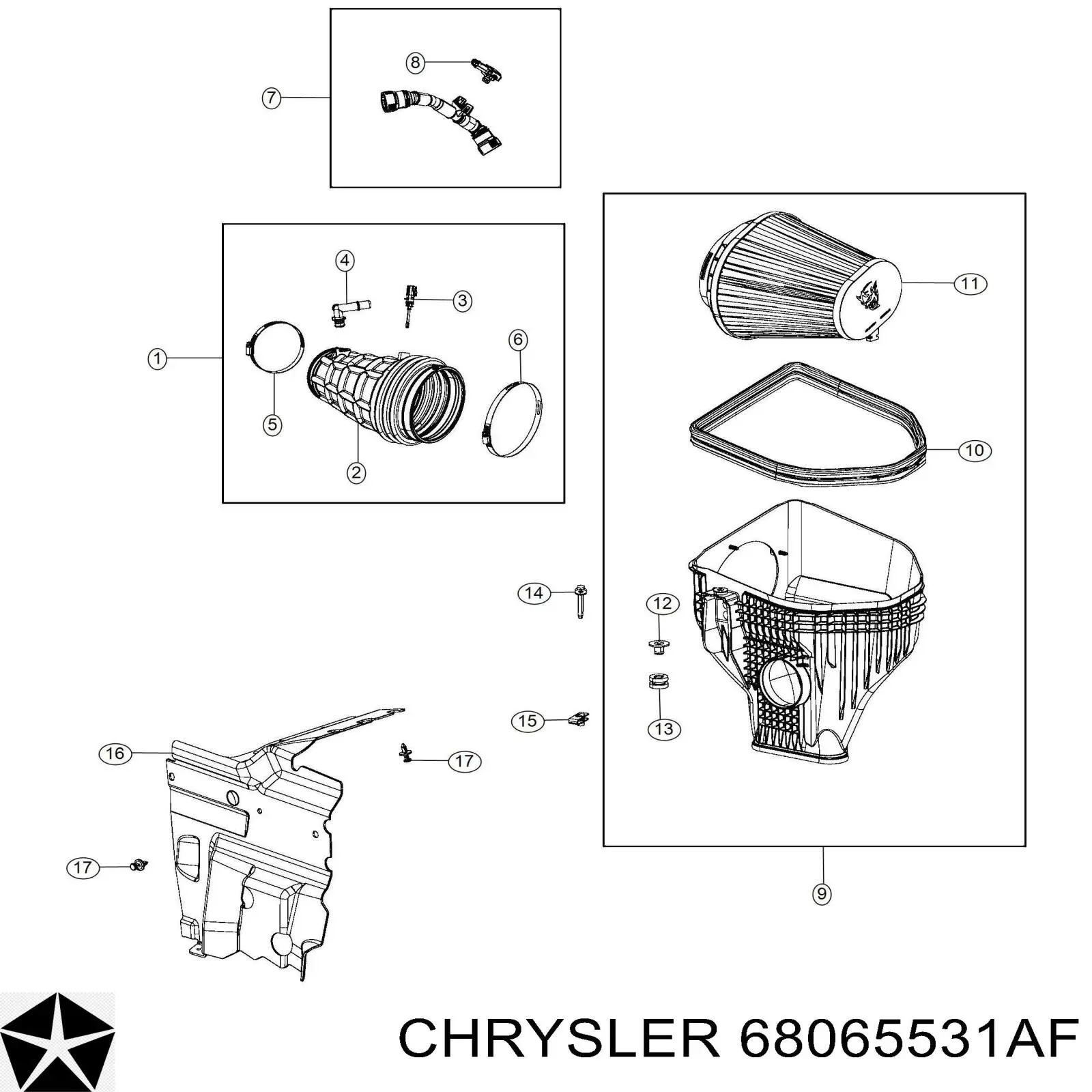  68065531AA Chrysler