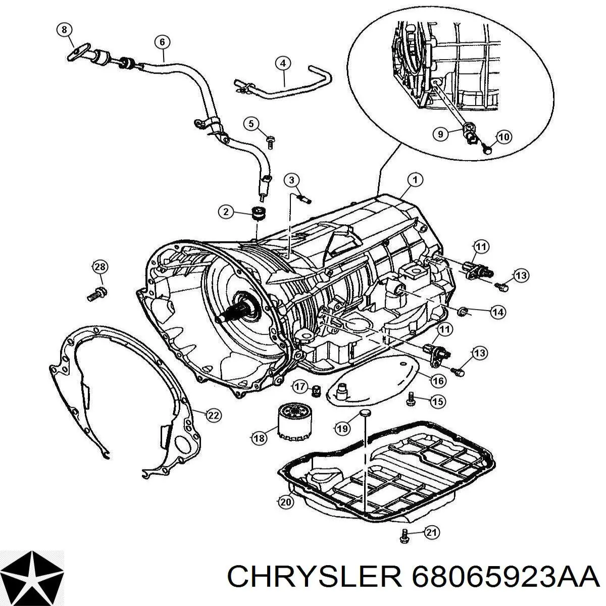  68065923AA Chrysler