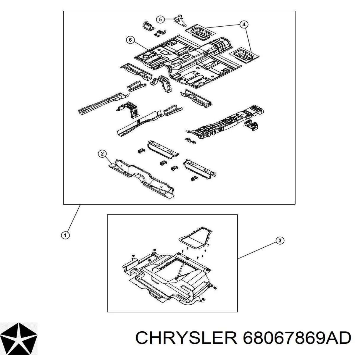  68067869AD Chrysler