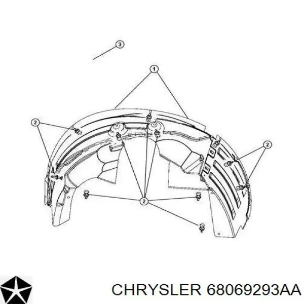  K68069293AA Fiat/Alfa/Lancia