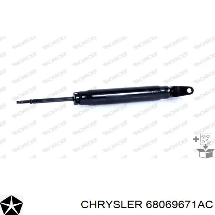 Задний амортизатор Chrysler 68029552AE