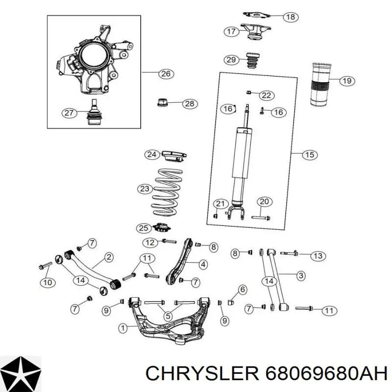 K68069680AG Fiat/Alfa/Lancia 