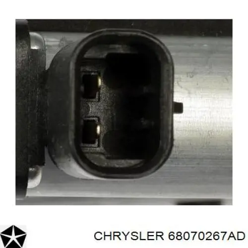 68070267AD Chrysler Механизм стеклоподъемника передней левой двери