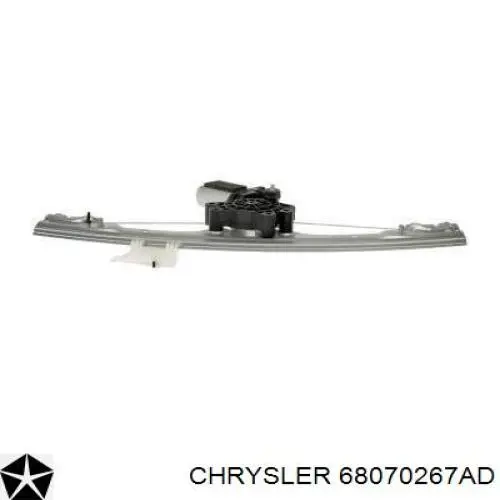 Механизм стеклоподъемника водительской двери Chrysler 68070267AD цена, от 75.93 USD