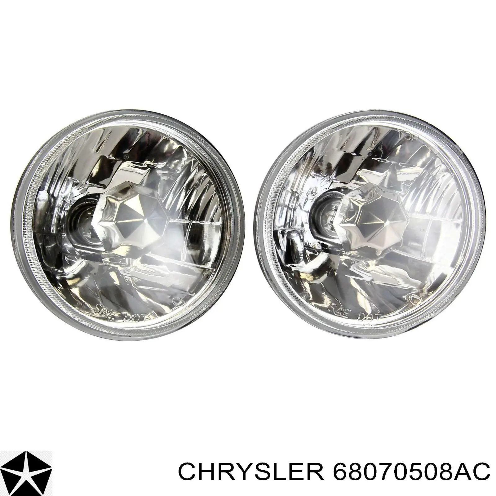 Купить 68070508AC Chrysler Крыло переднее правое