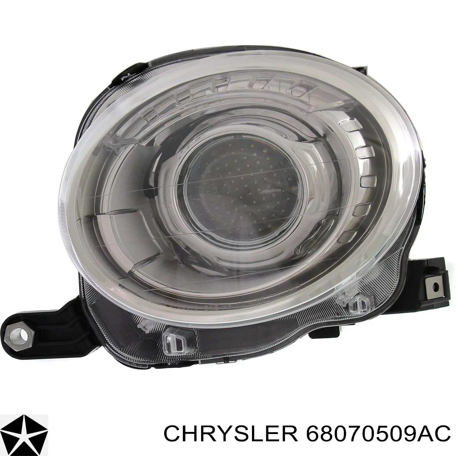 Крыло переднее левое 68070509AC Chrysler