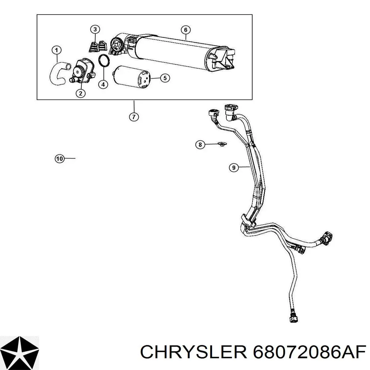 68072086AF Chrysler 