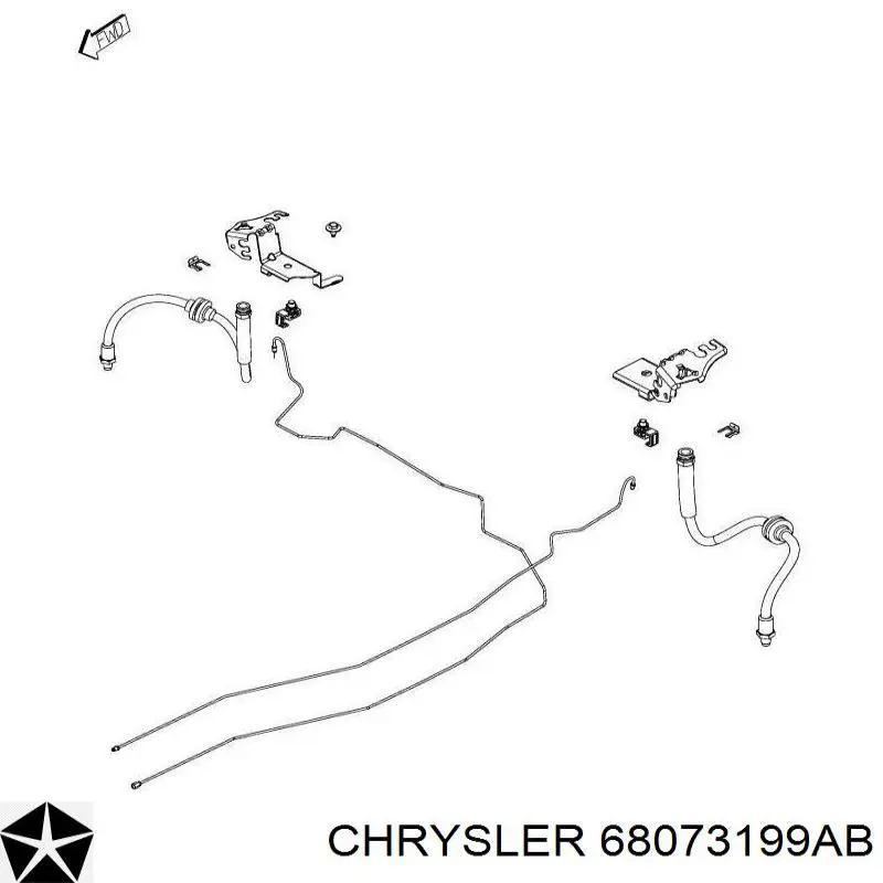  Chrysler 68073199AB цена, от 1.71 USD
