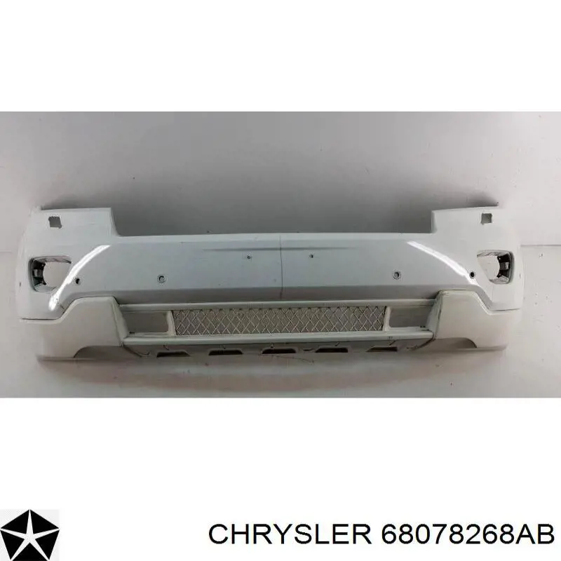 68078268AB Chrysler передний бампер