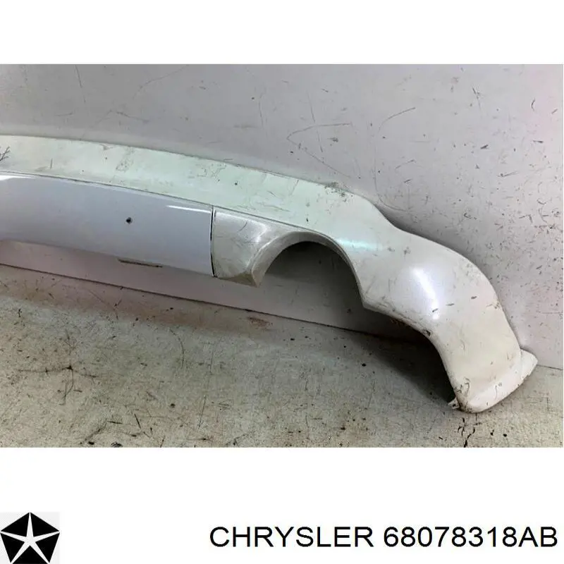 Накладка бампера заднего 68111470AB Chrysler