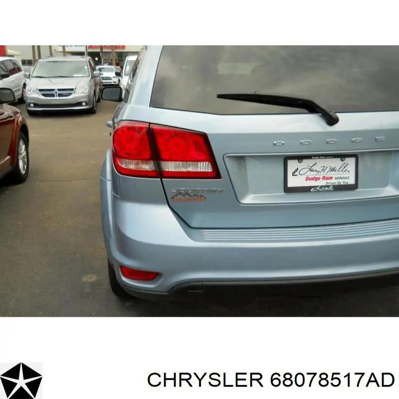 68078517AD Chrysler Задняя левая внутренняя фара