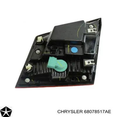 FP2407F13T TYC Задняя левая внутренняя фара