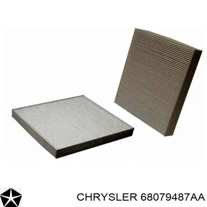 Купить 68079487AA Chrysler Фильтр салона угольный