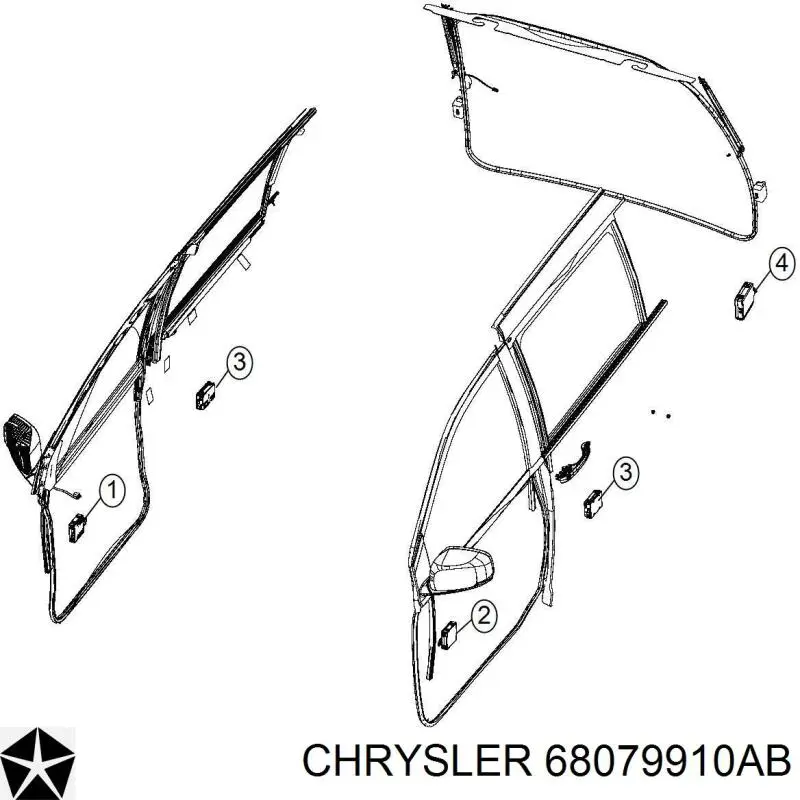 68079910AB Chrysler 