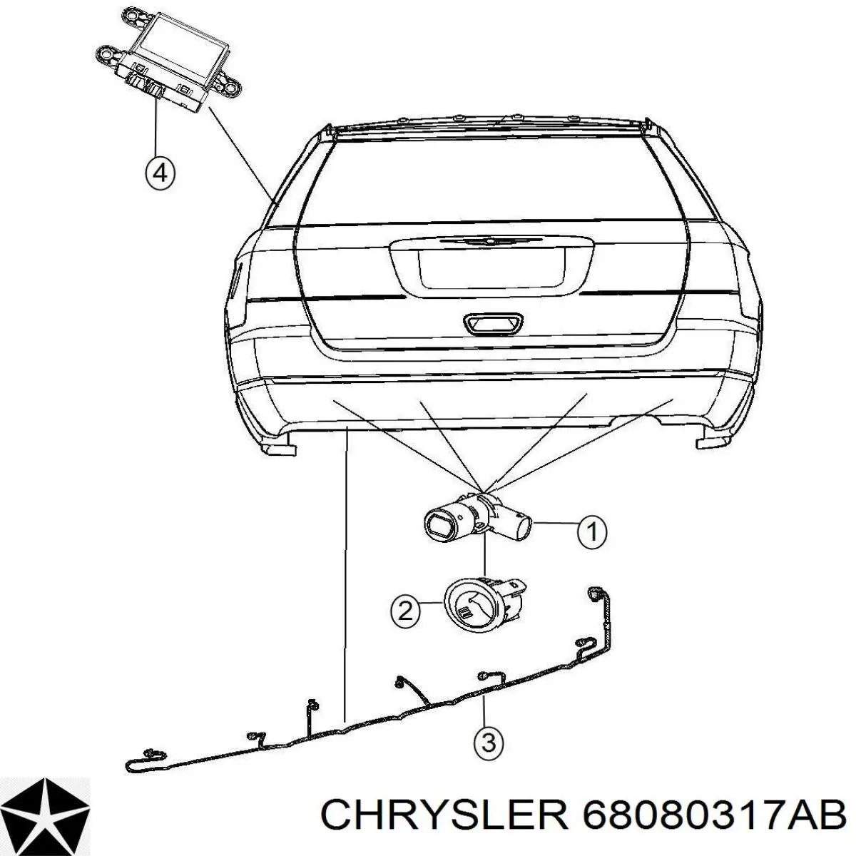  Chrysler 68080317AB цена, от 31.67 USD