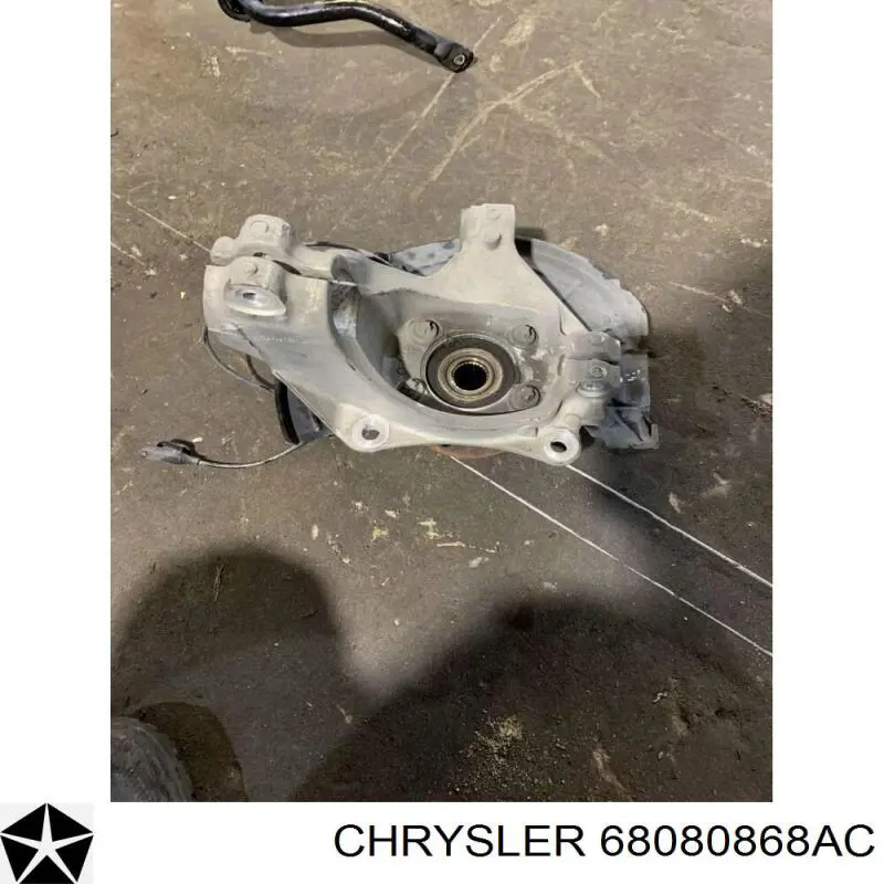 Купить 68080868AC Chrysler Ось передняя и поворотные кулаки