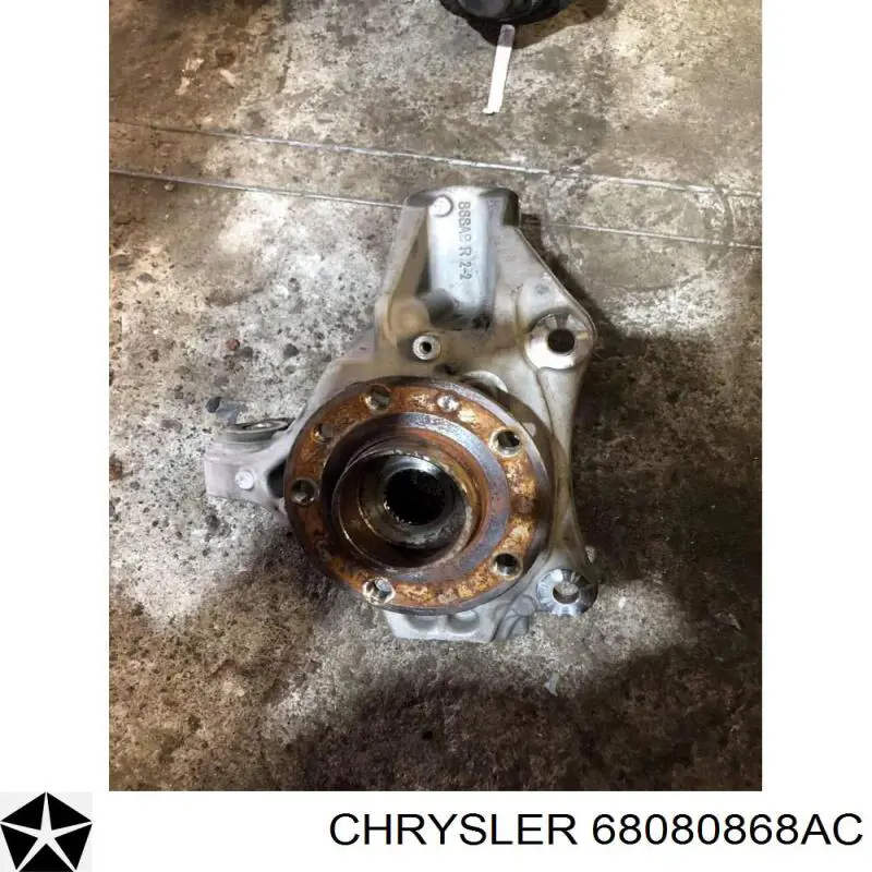 Цапфа (поворотный кулак) передний правый Chrysler 68080868AC цена, от 38.39 USD