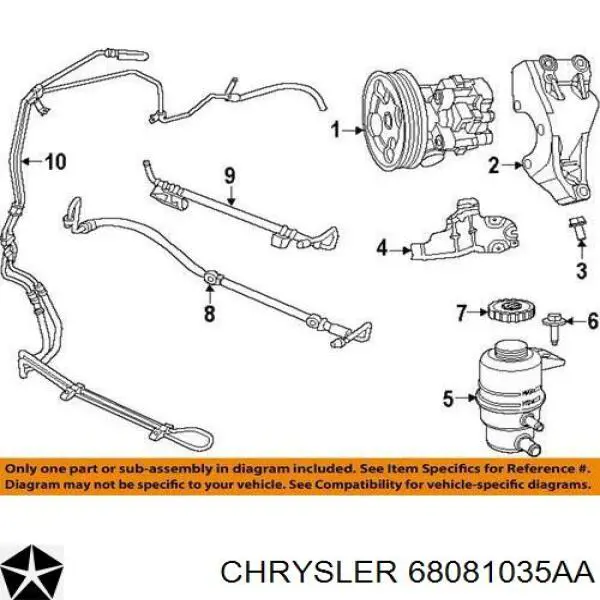  68081035AA Chrysler