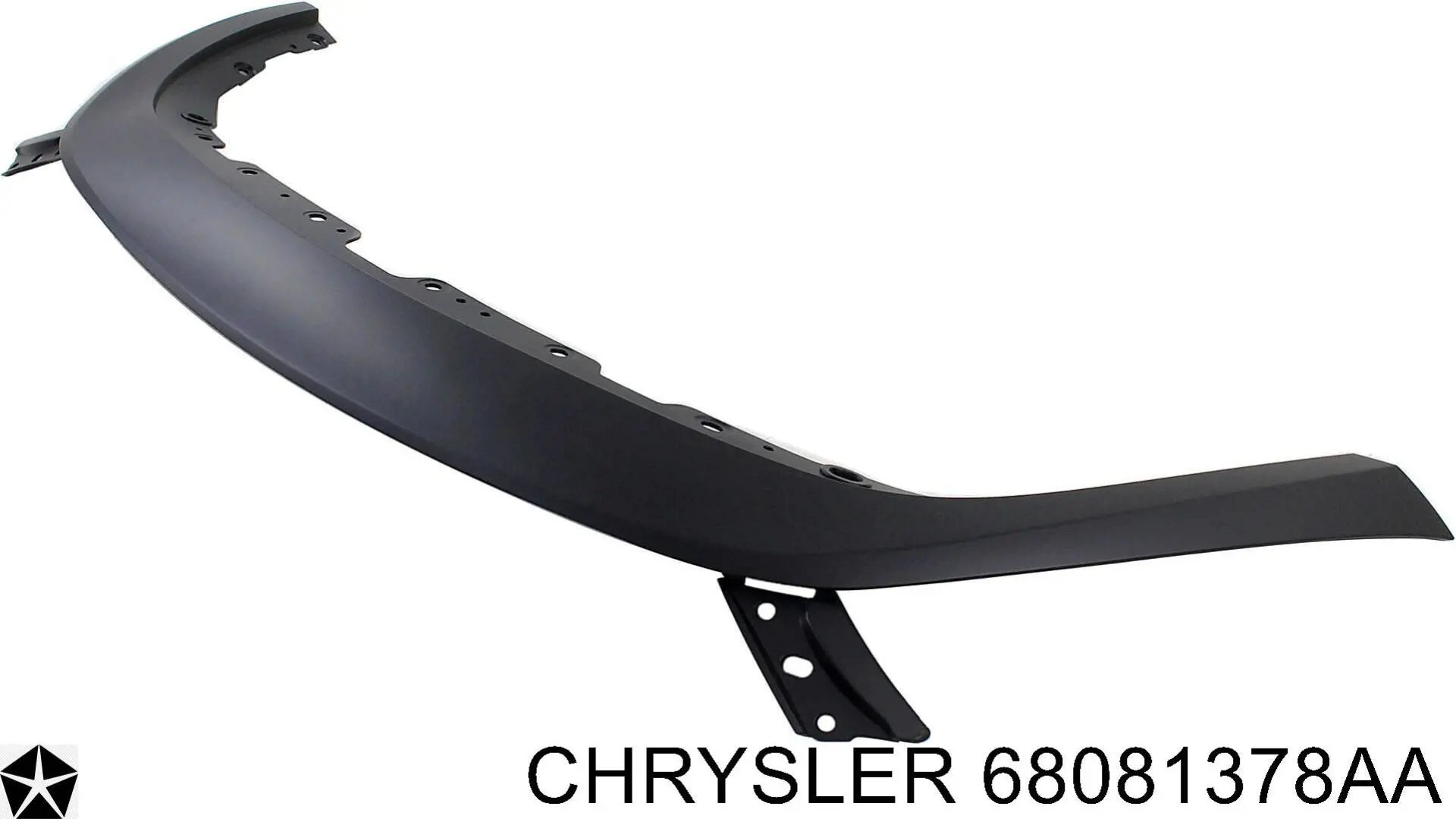 68081378AA Chrysler накладка бампера заднего