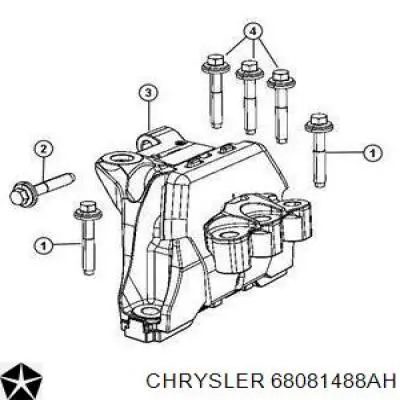 Купить 68081488AD Chrysler 