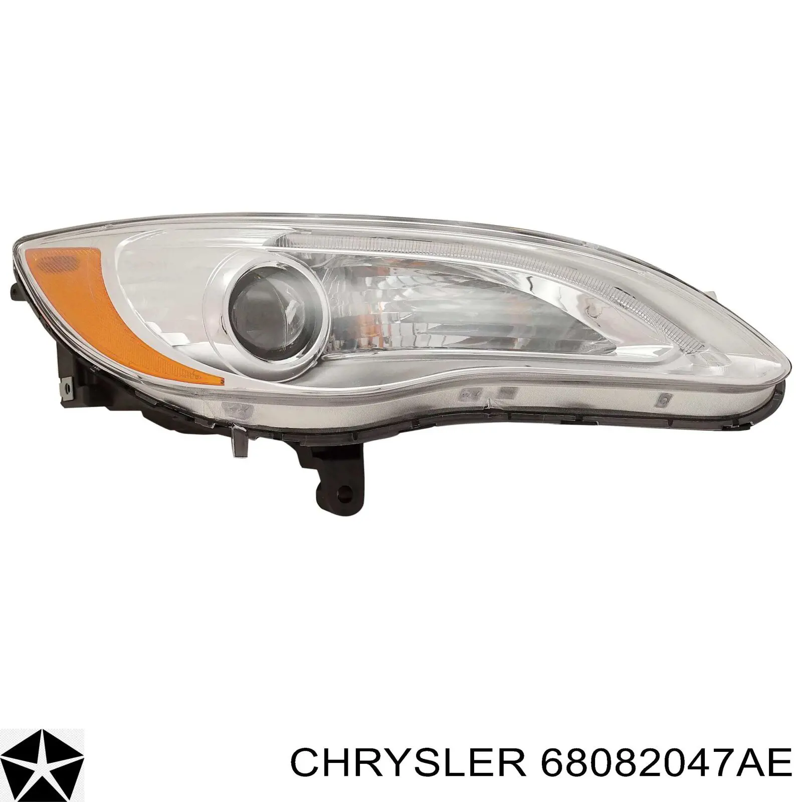 Купить 68082047AD Chrysler Буфер (бампер) передний