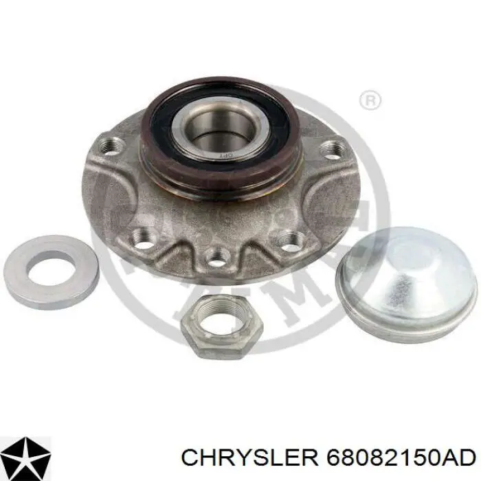 Ступицы задних колес Chrysler 68082150AB цена, от 47.76 USD