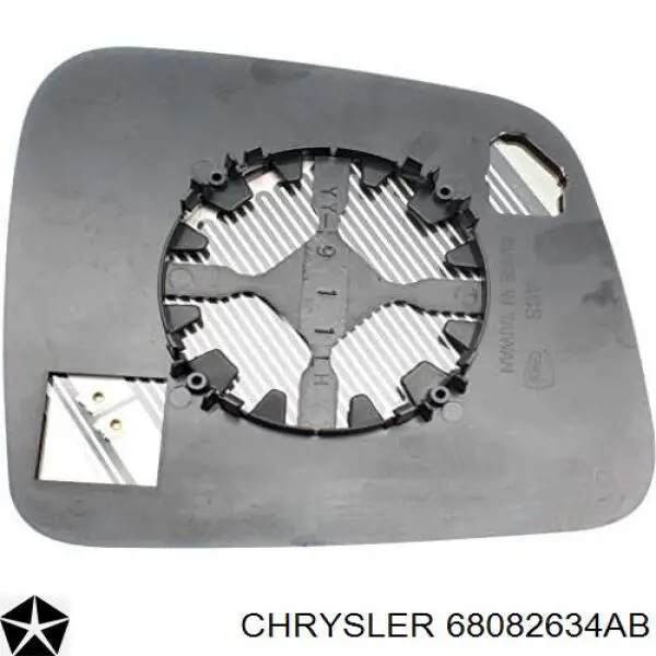 Купить 68082634AB Chrysler Стекло правого зеркала заднего вида
