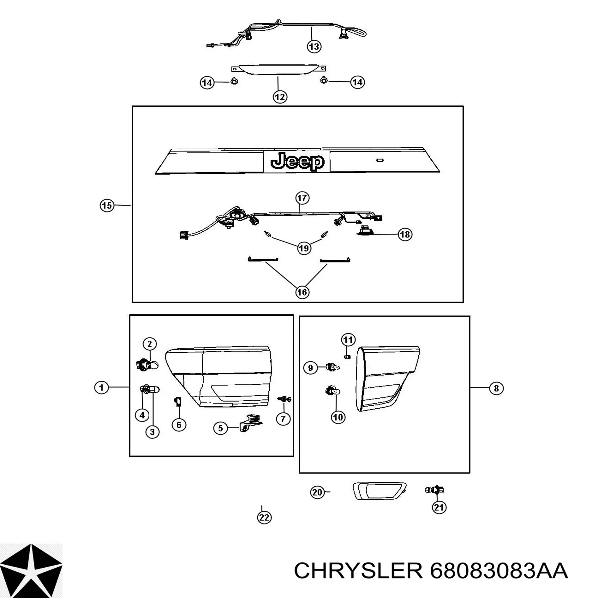  68083083AA Chrysler