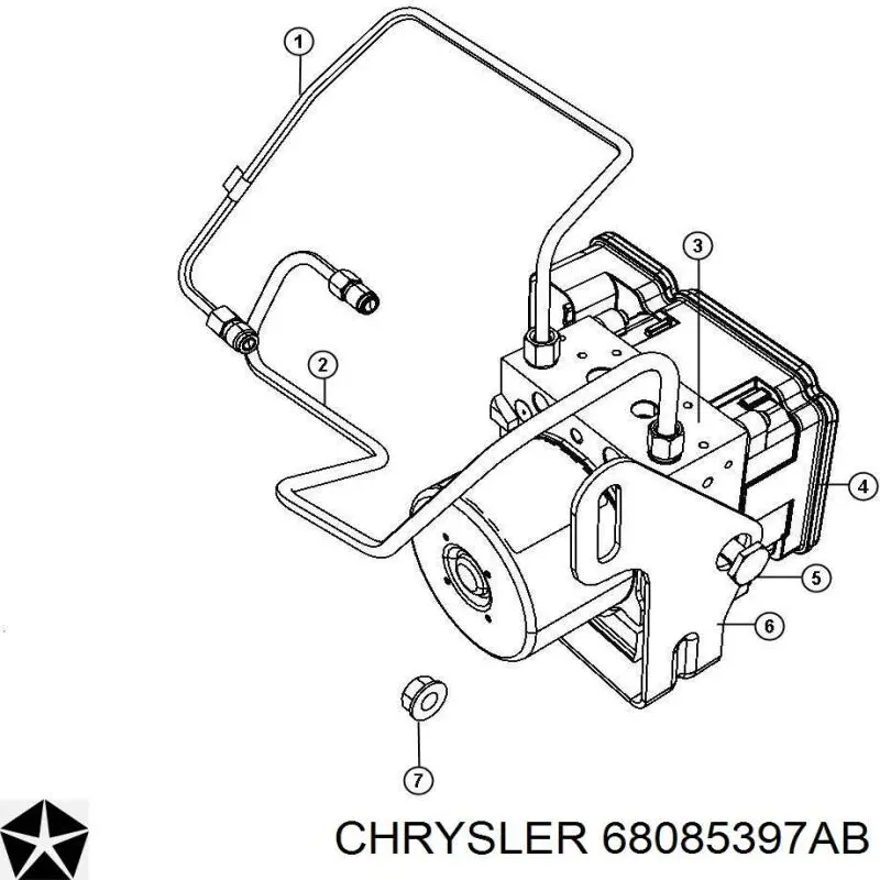 68085397AB Chrysler 