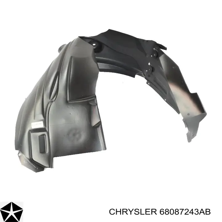 Подкрылок крыла переднего левый Chrysler 68087243AB цена, от 18.32 USD
