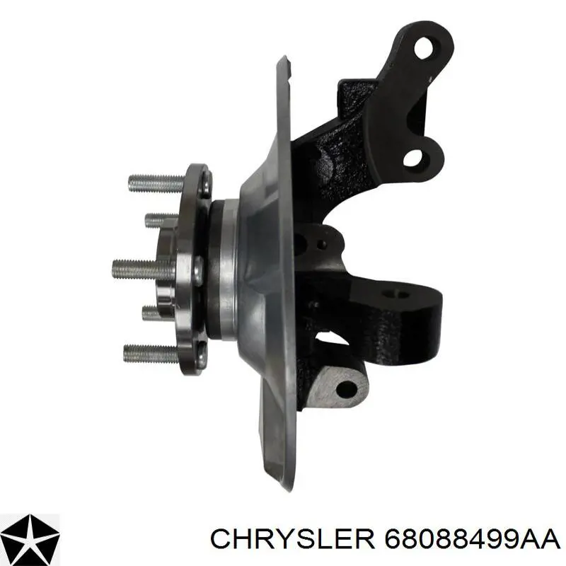 68088499AA Chrysler pino moente (extremidade do eixo dianteiro esquerdo)