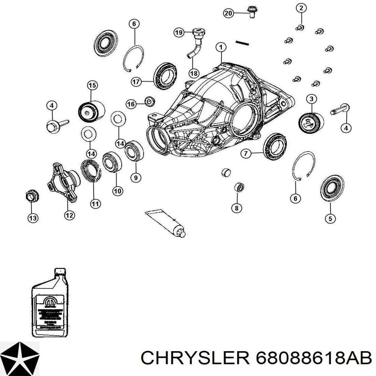  68088618AB Chrysler