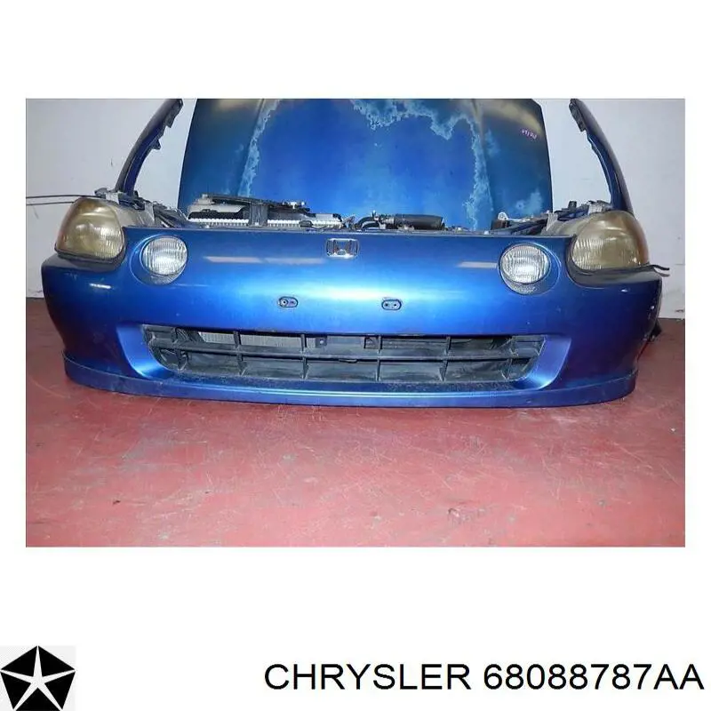 68088787AA Chrysler Бампер задний, нижняя часть